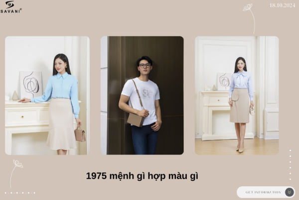 Tuổi Ất Mão 1975 hợp màu trắng, bạc, vàng kim theo nguyên tắc Kim sinh Thủy trong phong thủy màu sắc bản mệnh